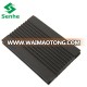 18mm Thickness Outdoor Strand Woven Bamboo Flooring with Black Color