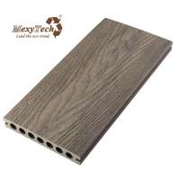 outdoor china wpc 3d embossing hollow wood plastic composite decking