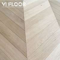 Chevron Parquet Block Unfinished Engineered 45 Degree