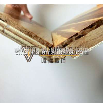 Hot sales click-lock strand woven bamboo flooring